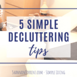 Decluttering Tips